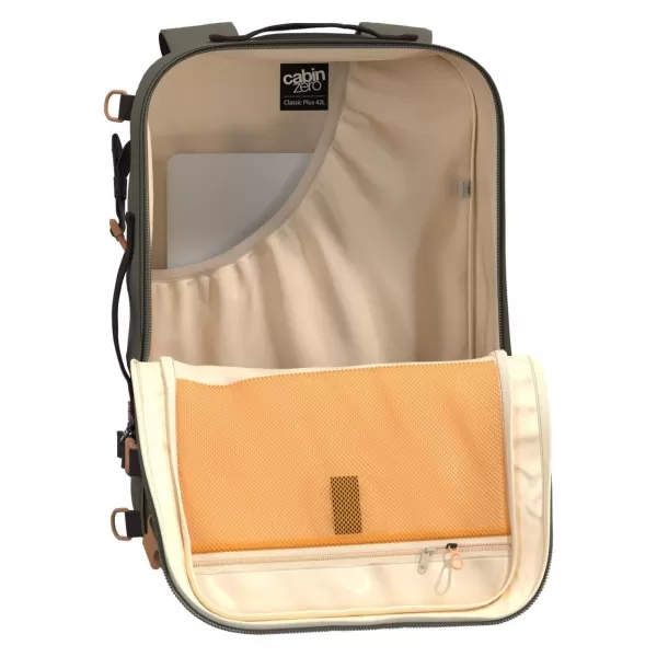  Hátizsák CABINZERO Classic Plus 42L SZÜRKE LÁP 