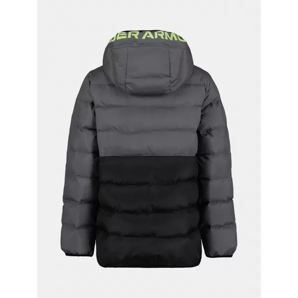  Fiú kabát UNDER ARMOUR UA PRONTO COLORBLOCK PUFFER JACKET UJFIM09F-021 SZÜRKE 
