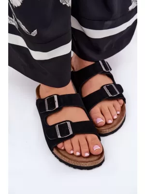 Női cipő BIG STAR RR274A390 BLACK Big Star Shoes