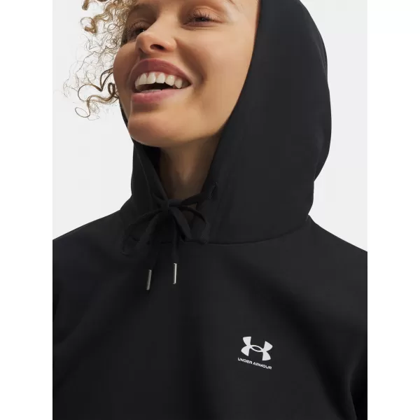  Női pulóver SPORT TERRY HOODIE 6011015-001 BLACK Under Armour 
