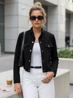 Női kabát DSTREET TY5668 FEKETE
