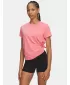 Női póló UNDER ARMOUR UA RIVAL CORE SS 1383648-601 RÓZSASZÍN