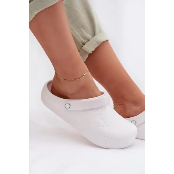  Női papucsok BIG STAR TT274A081 WHITE Big Star cipők 