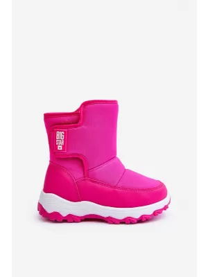 Gyermek hócsizma BIG STAR MM374121 PINK Big Star Shoes