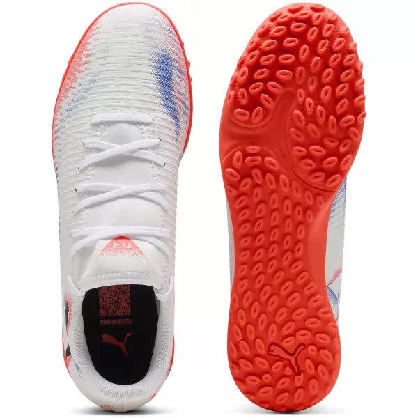  Csizma PUMA FUTURE 8 PLAY TT 108605-01 WHITE/ FEHÉR/PUMA FEKETE/VILÁGÍTÓ VÖRÖS 