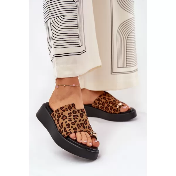  Női szandál BOTO SAQESSE 36267 LEOPÁRD 
