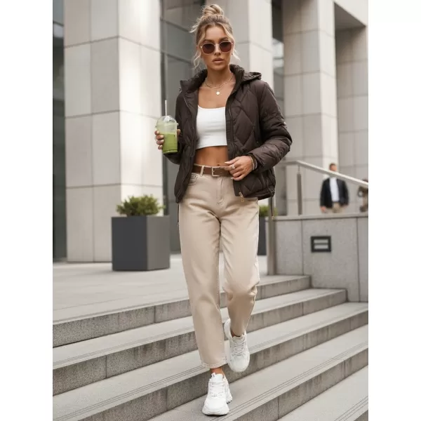  Női kabát DSTREET TY5670 BARNA 