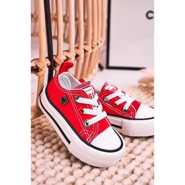  Gyermek tornacipő BIG STAR HH374196 RED Big Star Shoes 
