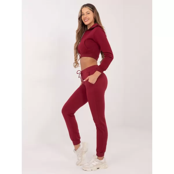  Női melegítőnadrág BASIC FEEL GOOD RV-DR-5040.04X BURGUNDIA 
