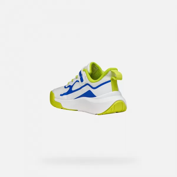  Fiú tornacipő GEOX PRO-RAN J65P7F01454C0293 FEHÉR 