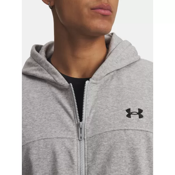 Férfi pulóver UNDER ARMOUR RIVAL LW FZ 6009346-011 SZÜRKE 