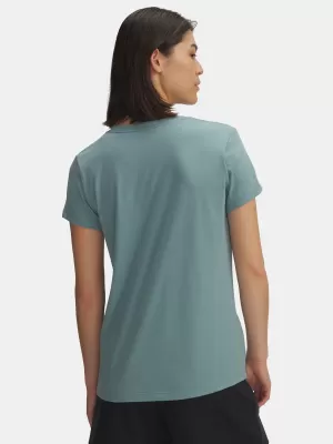 Női póló UNDER ARMOUR UA LOGO SS 1356305-323 ZÖLD