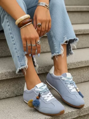 Női cipők DSTREET ZY1412 KÉK