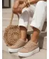 Női cipők DSTREET ZY1373 KHAKI
