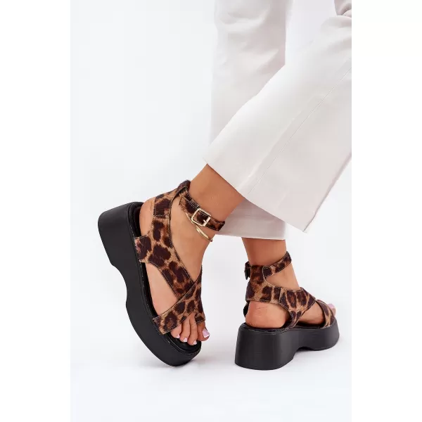  Női szandál BOTO TENZORUS 36260 LEOPÁRD 