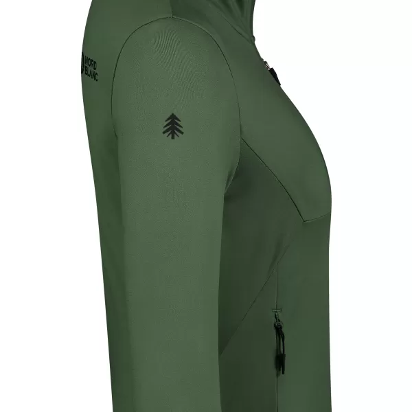  Női powerfleece pulóver NORDBLANC SEDGE NBWFL8291 ZÖLD 