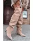 Női csizma BOTO YSOLIENNE 39874 KHAKI