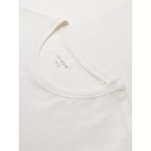  Férfi póló OMBRE OM-TSPT-0246 FEHÉR 