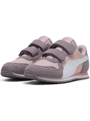 Gyerekcipők PUMA CABANA RACER SL 20 V PS 383730-22 MÁLYVA KÖD/FEHÉR/SZILVA LEKVÁR