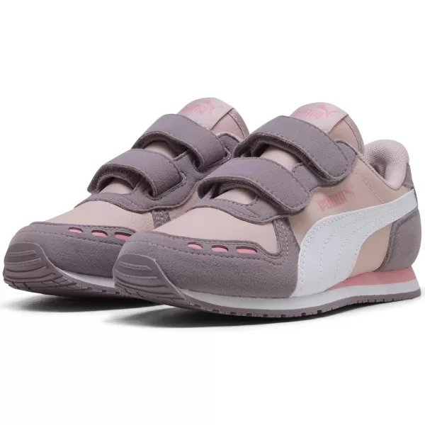  Gyerekcipők PUMA CABANA RACER SL 20 V PS 383730-22 MÁLYVA KÖD/FEHÉR/SZILVA LEKVÁR 