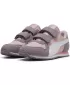 Gyerekcipők PUMA CABANA RACER SL 20 V PS 383730-22 MÁLYVA KÖD/FEHÉR/SZILVA LEKVÁR
