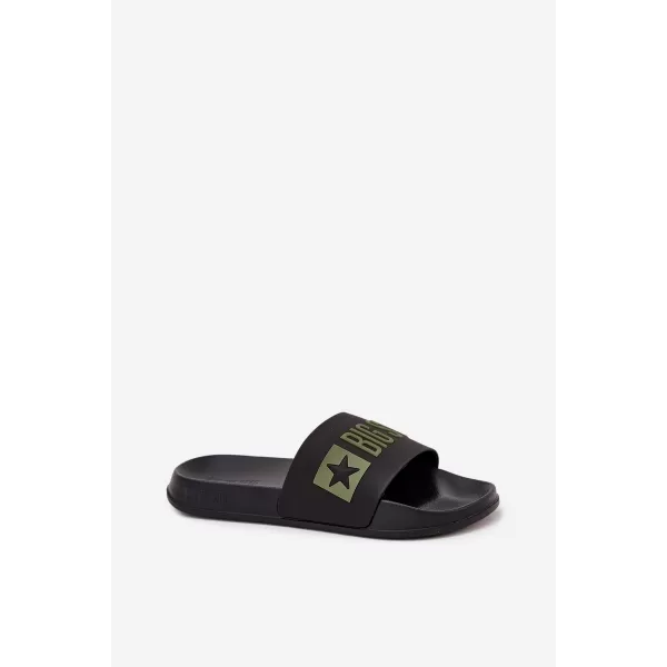  Férfi papucs BIG STAR SS174359 BLACK Big Star Shoes 