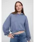 Női pulóver GAP LOGO PULLOVER HOODIE 746918-01 BAINBRIDGE KÉK