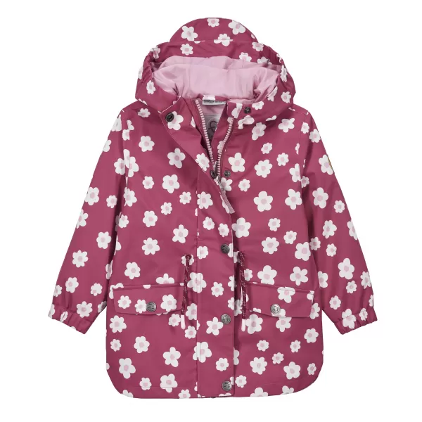  Lány parka KILLTEC FIOS 18 44175-430 RÓZSASZÍN NYOMATTAL 