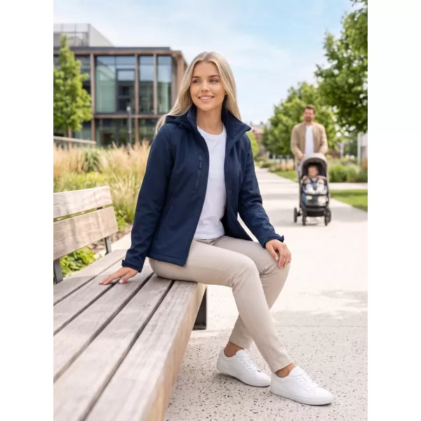  Női softshell kabát ALTISPORT NoPrint NP/ALW945 SÖTÉTKÉK 
