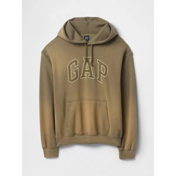  Férfi pulóver GAP LOGO PULLOVER HOODIE 745166-00 KAKUKKFŰ 