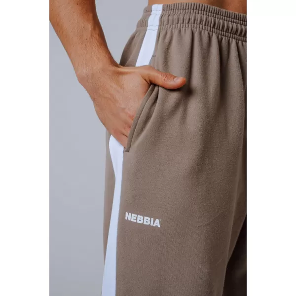  Laza szabású melegítőnadrág POWER 904 LIGHT BROWN ASH Nebbia 