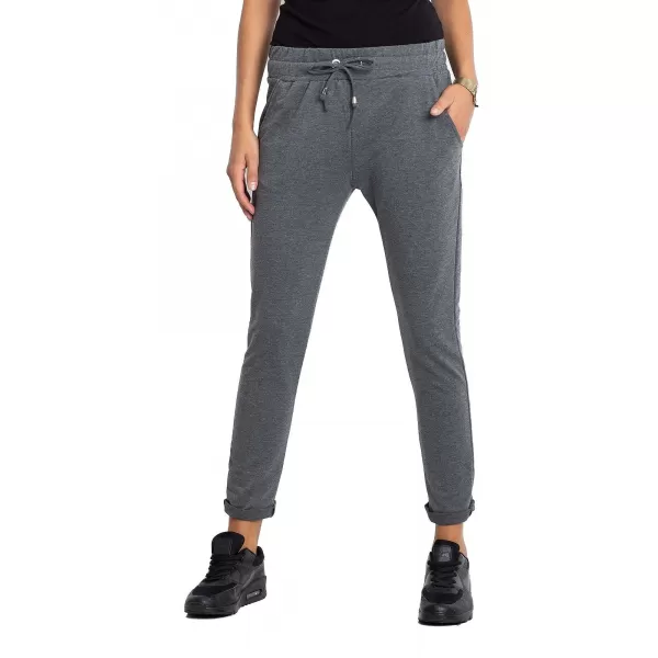  Női melegítőnadrág BASIC FEEL GOOD RV-DR-3698.09X SÖTÉTSZÜRKE 