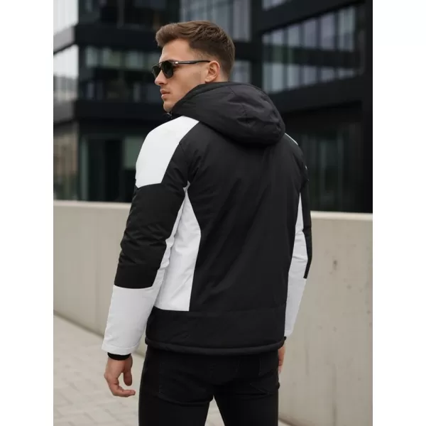  Férfi dzseki DSTREET TX5123 FEKETE 