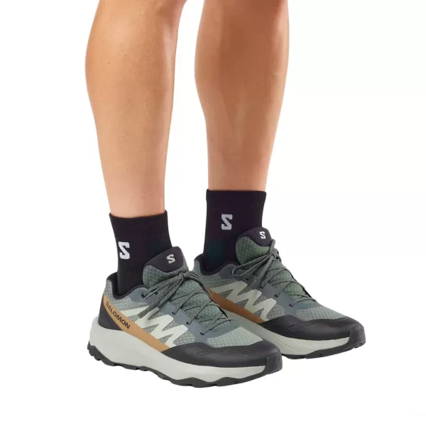  Férfi cipők SALOMON OUTSCAPE L49152100 SEDONA ZSÁLYA / KOVÁCSOLTVAS / BRILIÁNS OLÍVA 