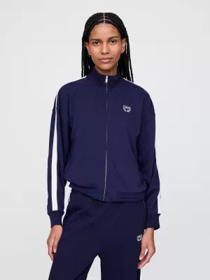 Női kabát GAP LOGO FULLZIP JACKET 732240-01 HADITENGERÉSZET EGYENRUHA