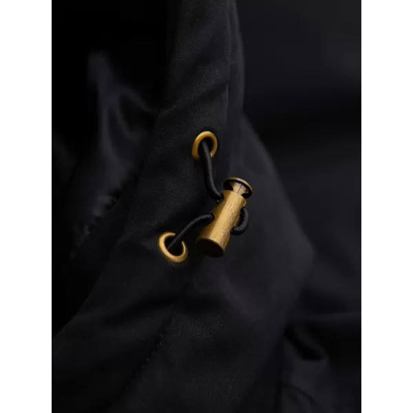  Férfi parka OMBRE OM-JAPJ-0287 FEKETE 