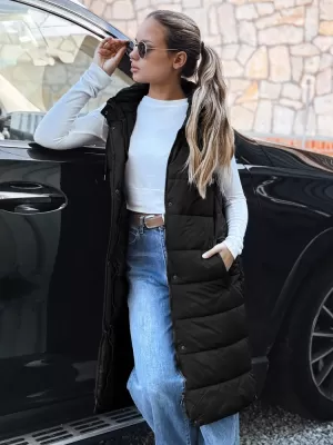 Női mellény DSTREET TY5267 FEKETE
