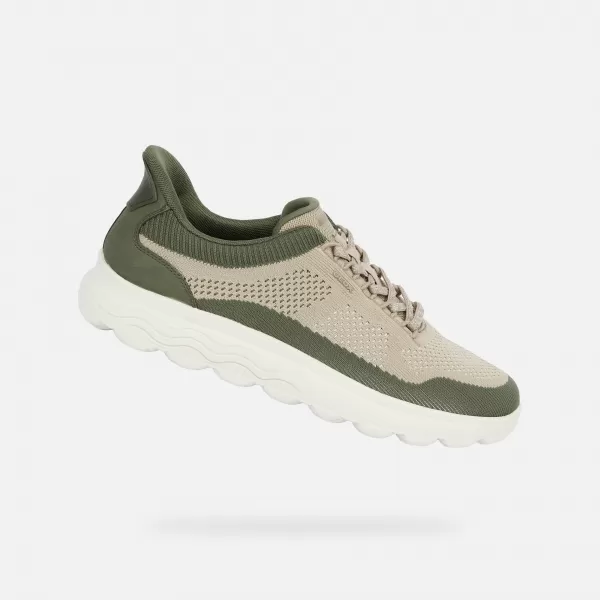  Férfi tornacipő GEOX SPHERICA PLUS FAST IN G014663 BÉZS 