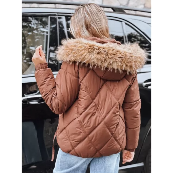  Női kabát DSTREET TY5231 BARNA 