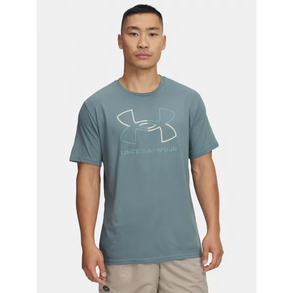  Férfi póló UNDER ARMOUR UA GL FOUNDATION UPDATE SS 1382915-587 KÉK 