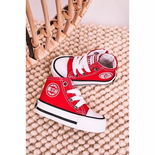 Gyermek tornacipő BIG STAR HH374190 RED Big Star Shoes 