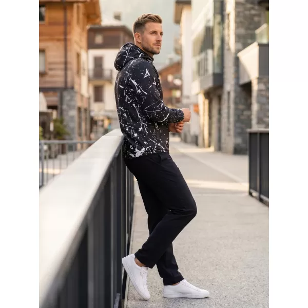  Férfi prémium softshell kabát ALTISPORT VOJ/ALM034JACK01 FEKETE 