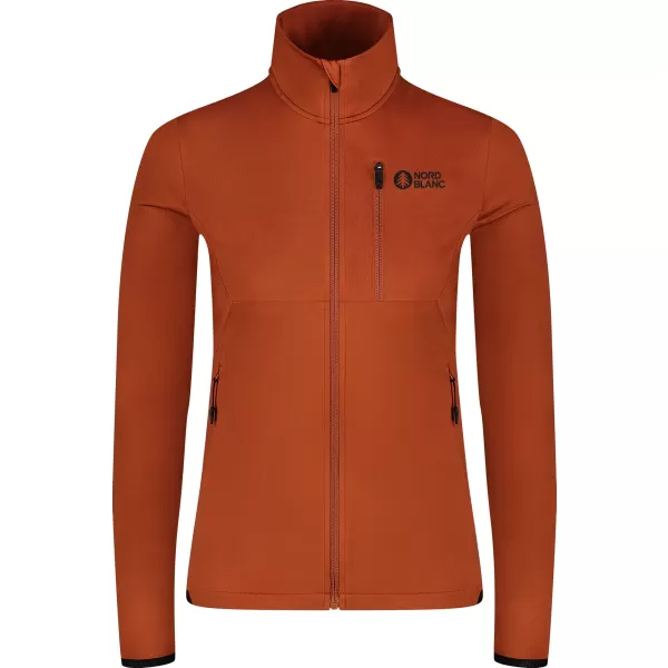 Női powerfleece pulóver NORDBLANC SEDGE NBWFL8291 BARNA 