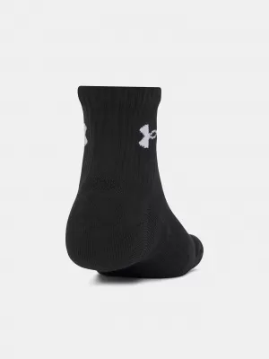 Zokni UNDER ARMOUR PERFORMANCE COTTON 3P QTR 6009686-008 FEKETE