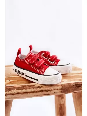 Gyermek tornacipő BIG STAR KK374076 RED Big Star Shoes