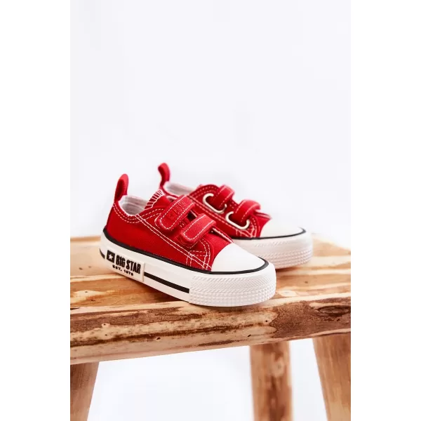  Gyermek tornacipő BIG STAR KK374076 RED Big Star Shoes 