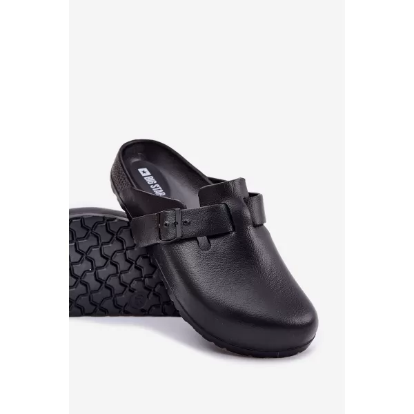  Férfi papucsok BIG STAR RR174A022 BLACK Big Star Shoes 
