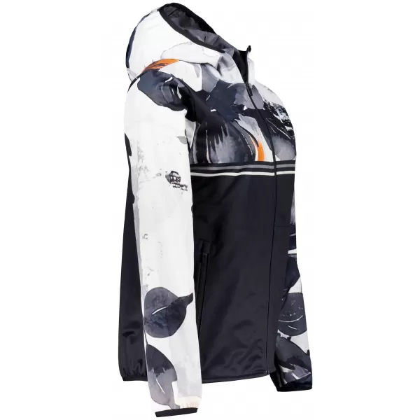  Női prémium softshell kabát ALTISPORT VOJ/ALW117JACK01 FEKETE/NARANCS 
