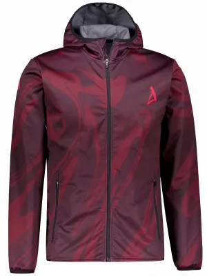 Férfi prémium softshell kabát ALTISPORT VOJ/ALM072JACK01 BOR/VÖRÖS