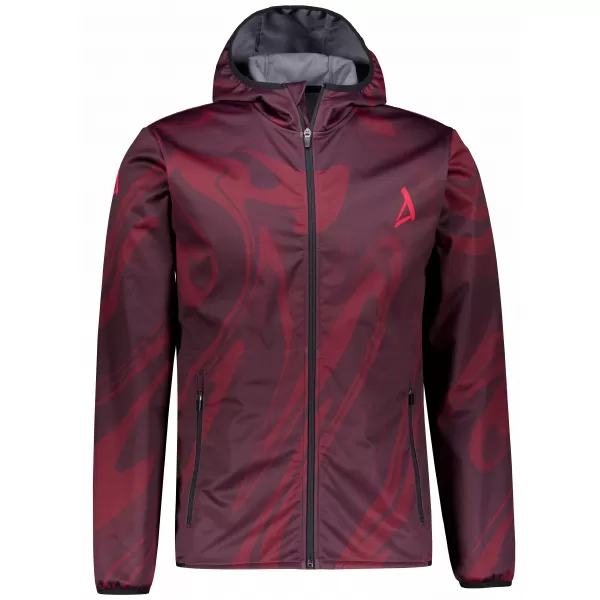  Férfi prémium softshell kabát ALTISPORT VOJ/ALM072JACK01 BOR/VÖRÖS 